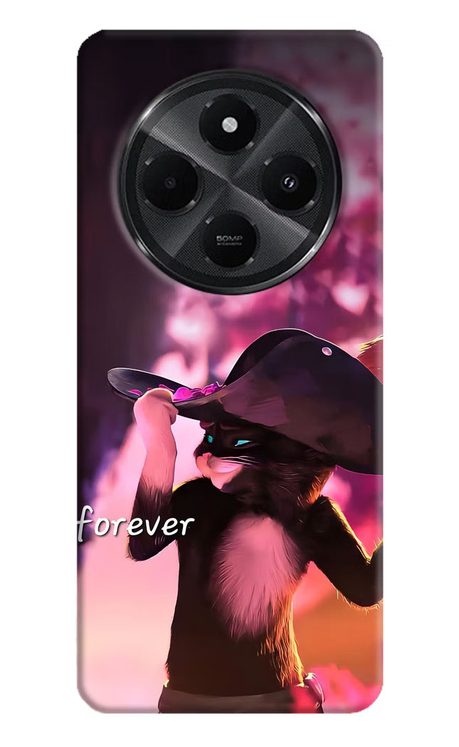 Forever Cat Redmi A4 5G Hard Case Back Cover by Casekaro