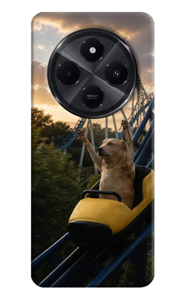 Rollercoaster Dog Redmi A4 5G Hard Case Back Cover by Casekaro