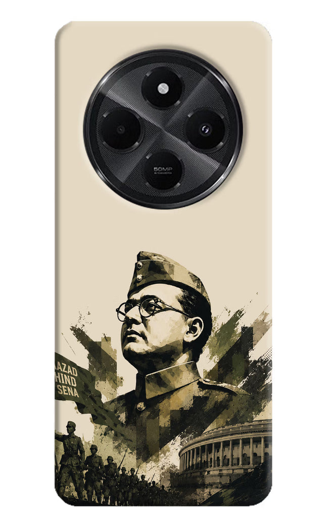 Netaji Rising Redmi A4 5G Hard Case Back Cover by Casekaro