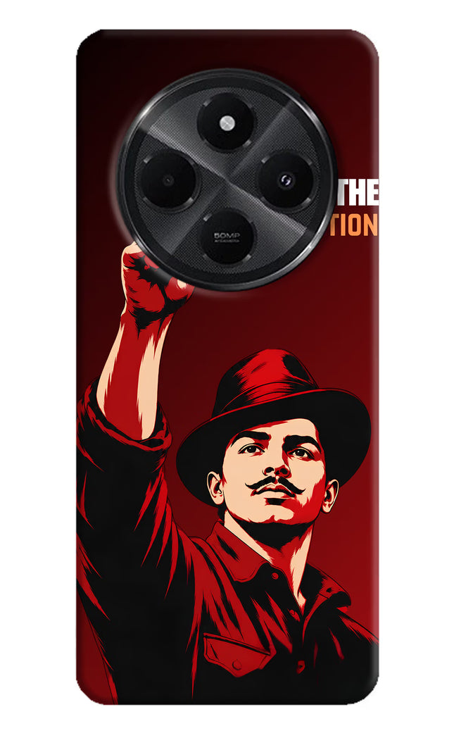 Bhagat Singh Revolution Redmi A4 5G Hard Case Back Cover by Casekaro