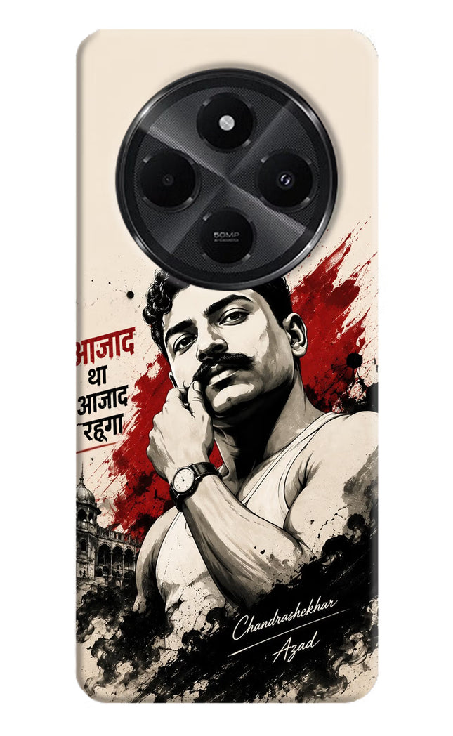 Chandrashekhar Azad Fearless Redmi A4 5G Hard Case Back Cover by Casekaro