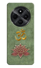 Om & Lotus Redmi A4 5G Back Cover