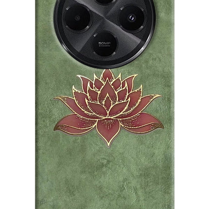Lotus Grace Redmi A4 5G Hard Case Back Cover by Casekaro