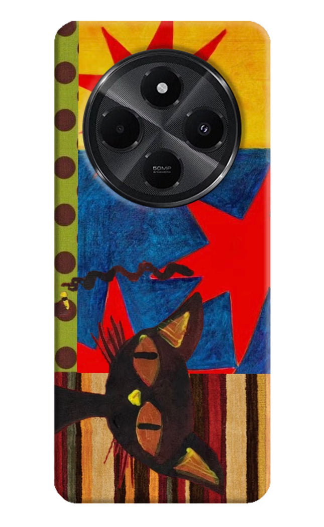 Pop Cat Redmi A4 5G Hard Case Back Cover by Casekaro