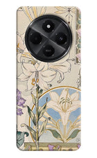 White Lily Redmi A4 5G Hard Case Back Cover by Casekaro