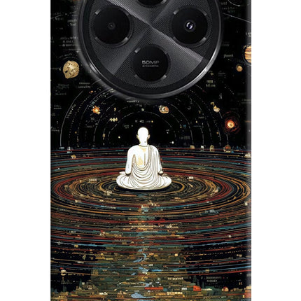 Space Monk Redmi A4 5G Hard Case Back Cover by Casekaro