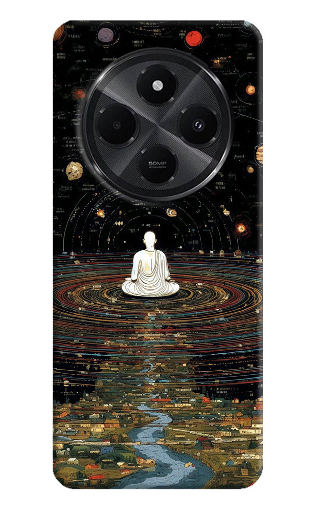 Space Monk Redmi A4 5G Hard Case Back Cover by Casekaro