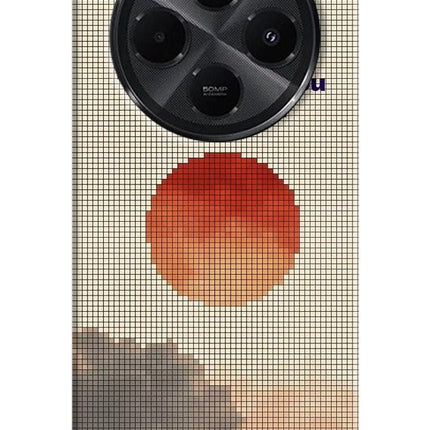 Pixel Sun Redmi A4 5G Hard Case Back Cover by Casekaro