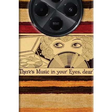 Vinyl Stripes Redmi A4 5G Hard Case Back Cover by Casekaro