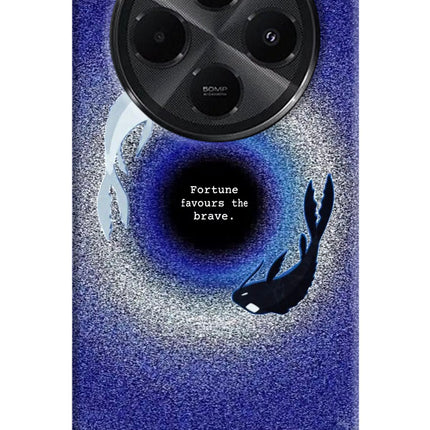 Dark Koi Redmi A4 5G Hard Case Back Cover by Casekaro