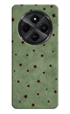 Green Stars Redmi A4 5G Hard Case Back Cover by Casekaro