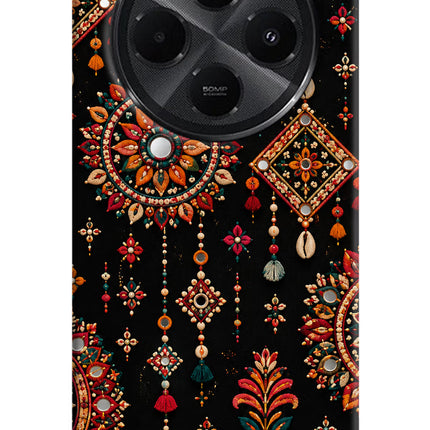 Boho Noir Redmi A4 5G Hard Case Back Cover by Casekaro