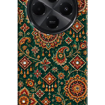 Green Pataka Redmi A4 5G Hard Case Back Cover by Casekaro
