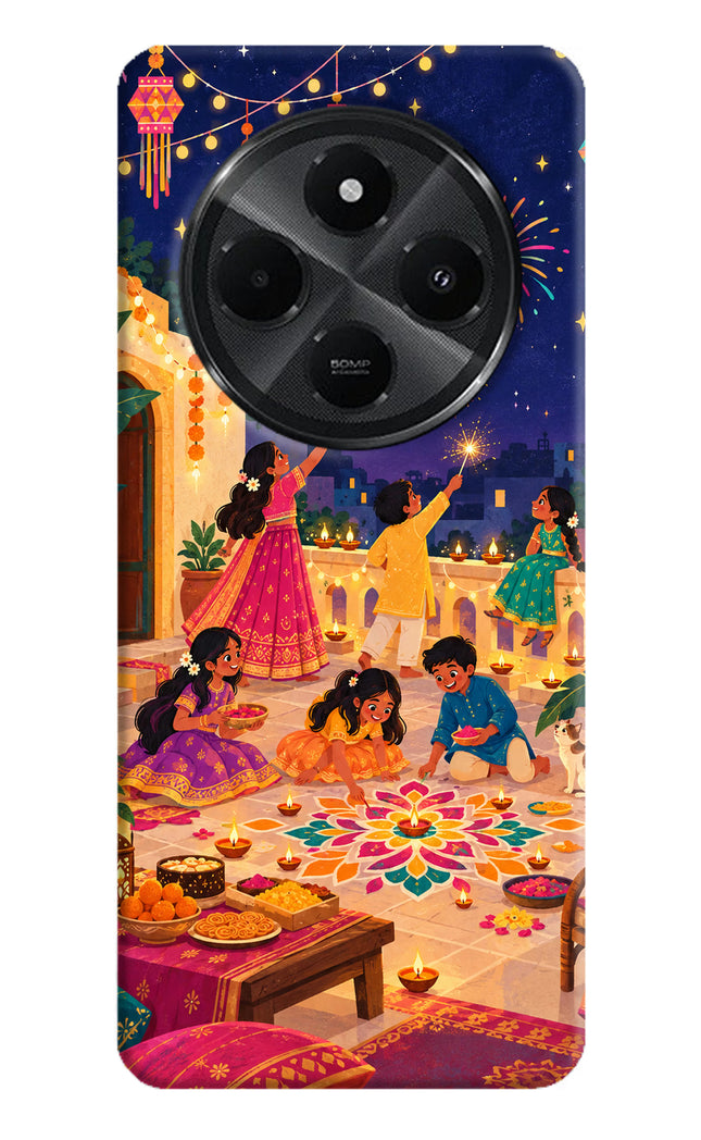 Diwali Night Redmi A4 5G Back Cover