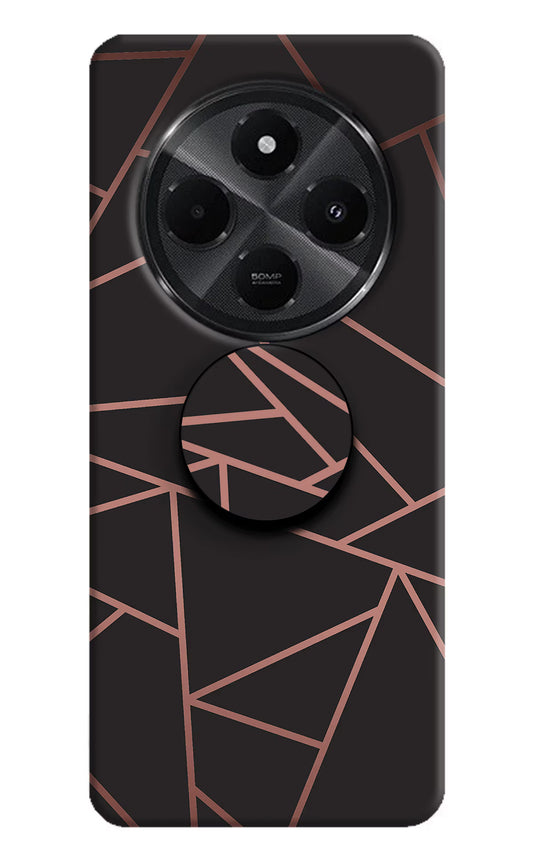 Geometric Pattern Redmi A4 5G Pop Case by Casekaro