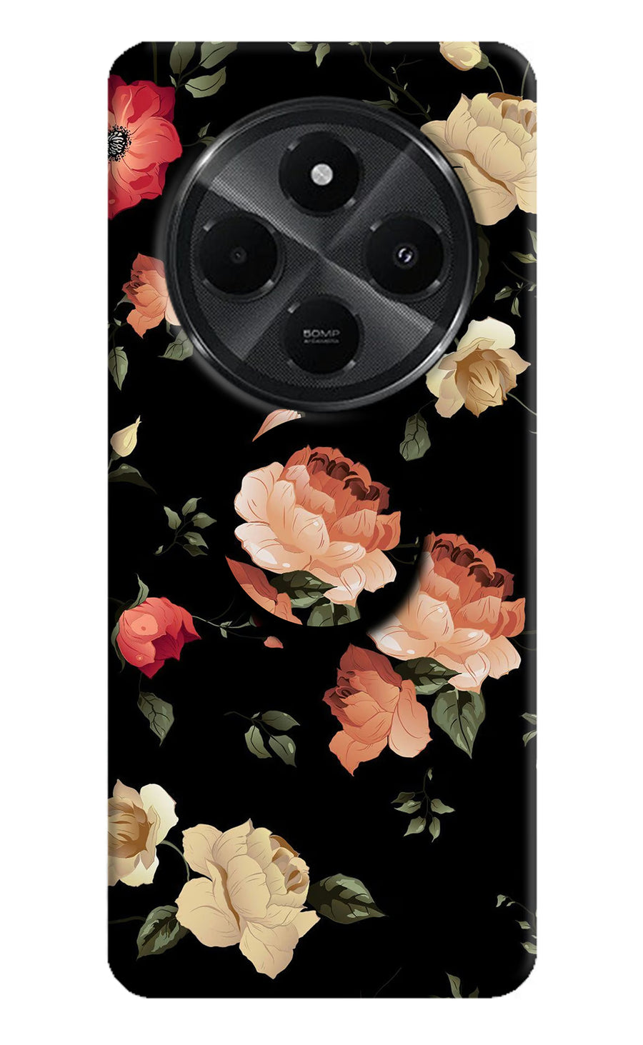 Flowers Redmi A4 5G Pop Case, Hard case