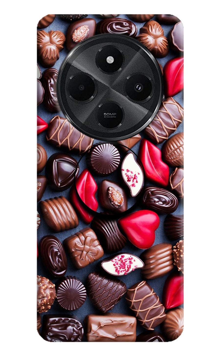 Chocolates Redmi A4 5G Pop Case, Hard case