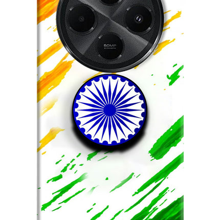 Indian Flag Ashoka Chakra Redmi A4 5G Pop Case by Casekaro