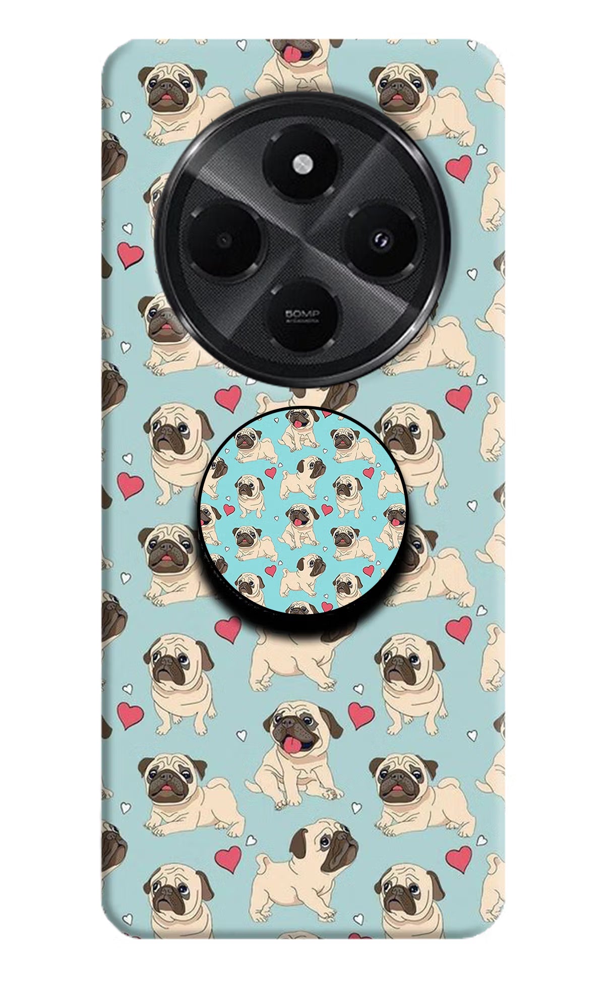 Pug Dog Redmi A4 5G Pop Case by Casekaro
