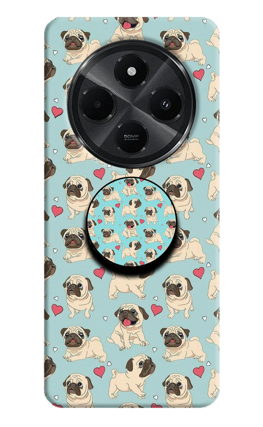 Pug Dog Redmi A4 5G Pop Case, Hard case