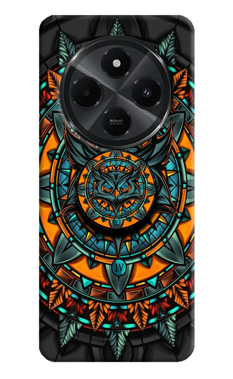 Angry Owl Redmi A4 5G Pop Case, Hard case