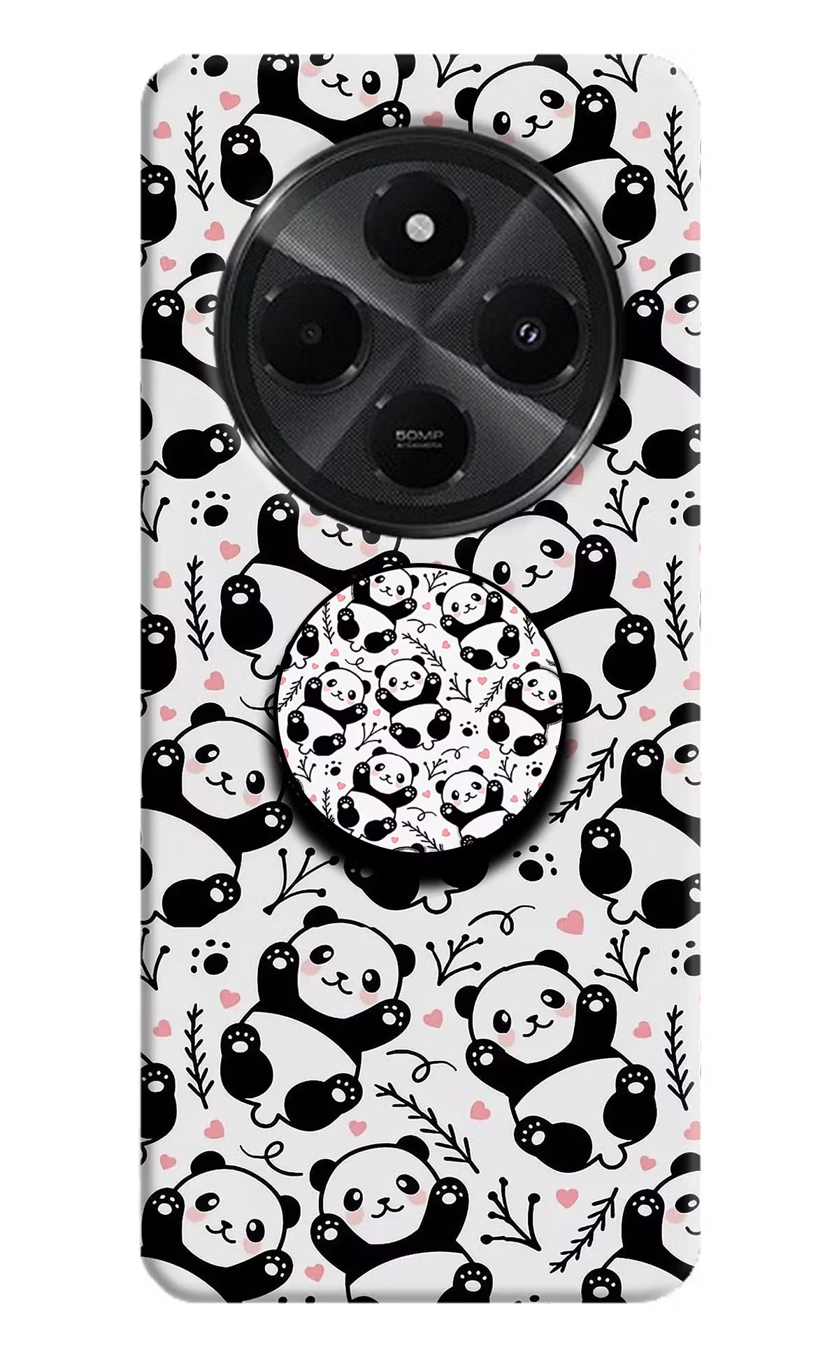 Cute Panda Redmi A4 5G Pop Case by Casekaro