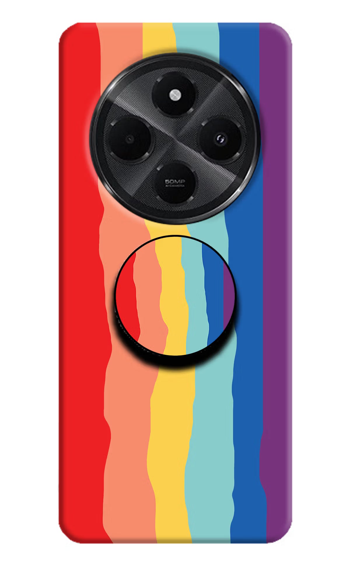 Rainbow Redmi A4 5G Pop Case by Casekaro