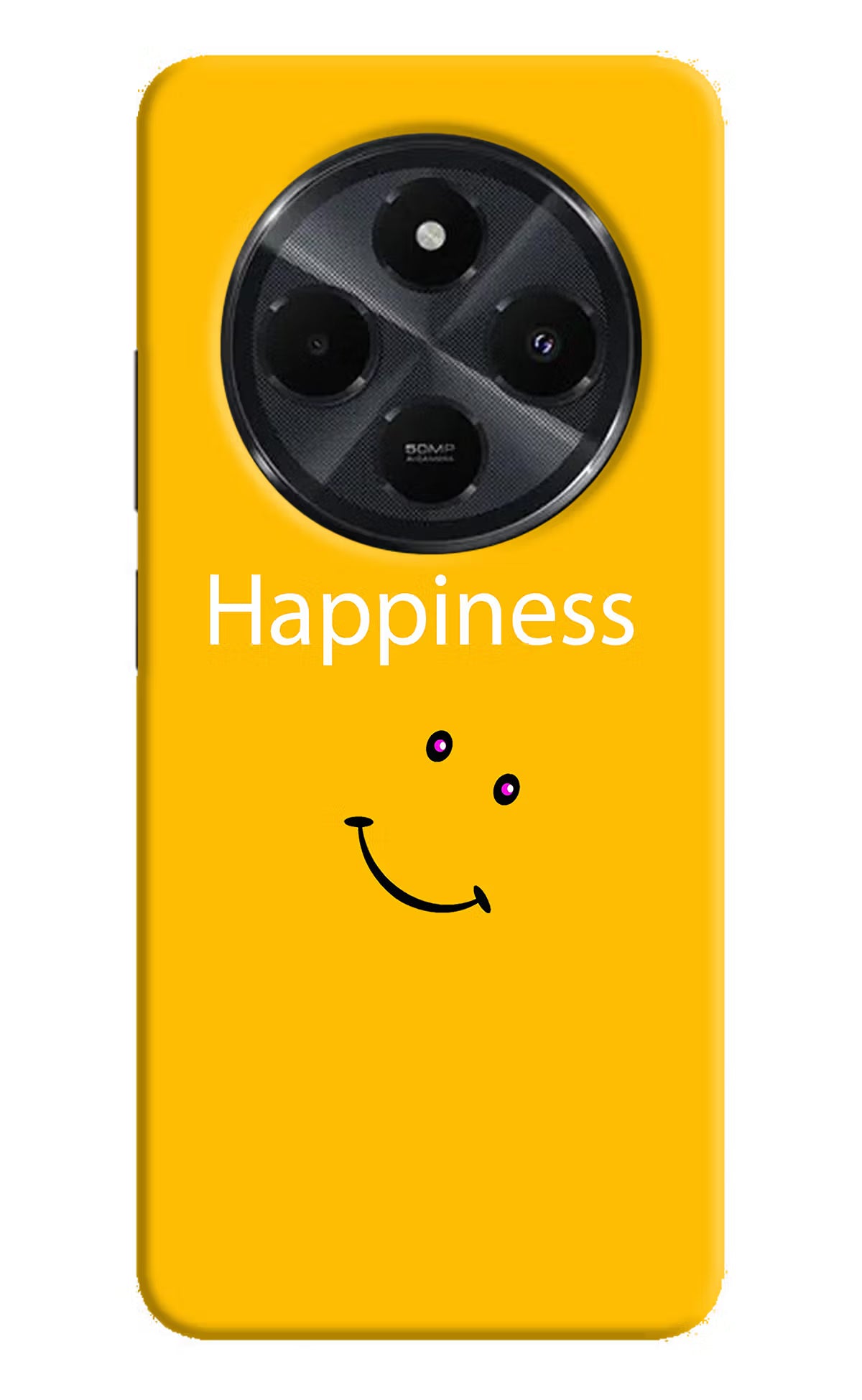 Happiness With Smiley Redmi 14C 5G Hard Case Back Cover by Casekaro