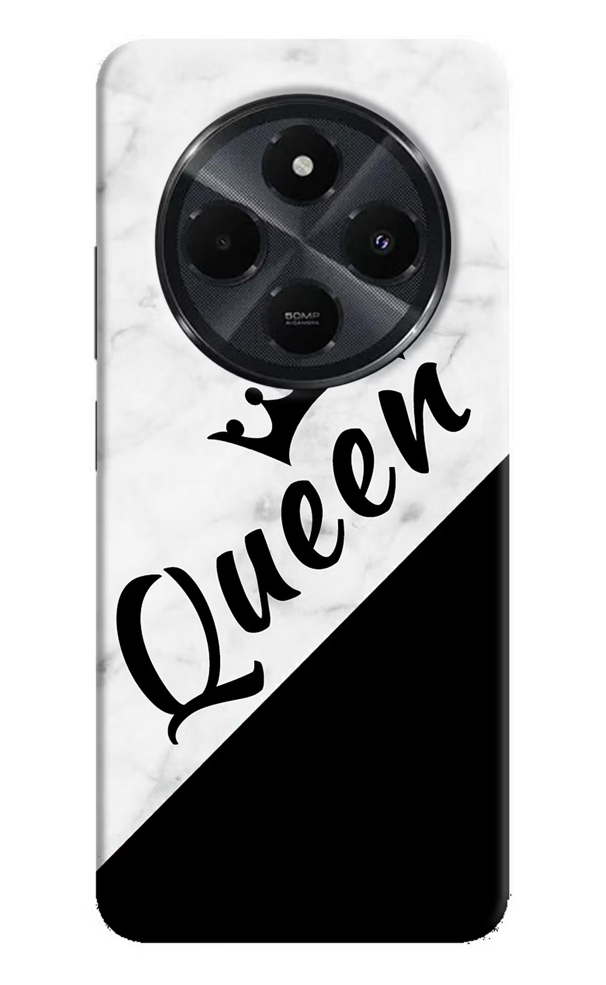 Queen Redmi 14C 5G Hard Case Back Cover by Casekaro