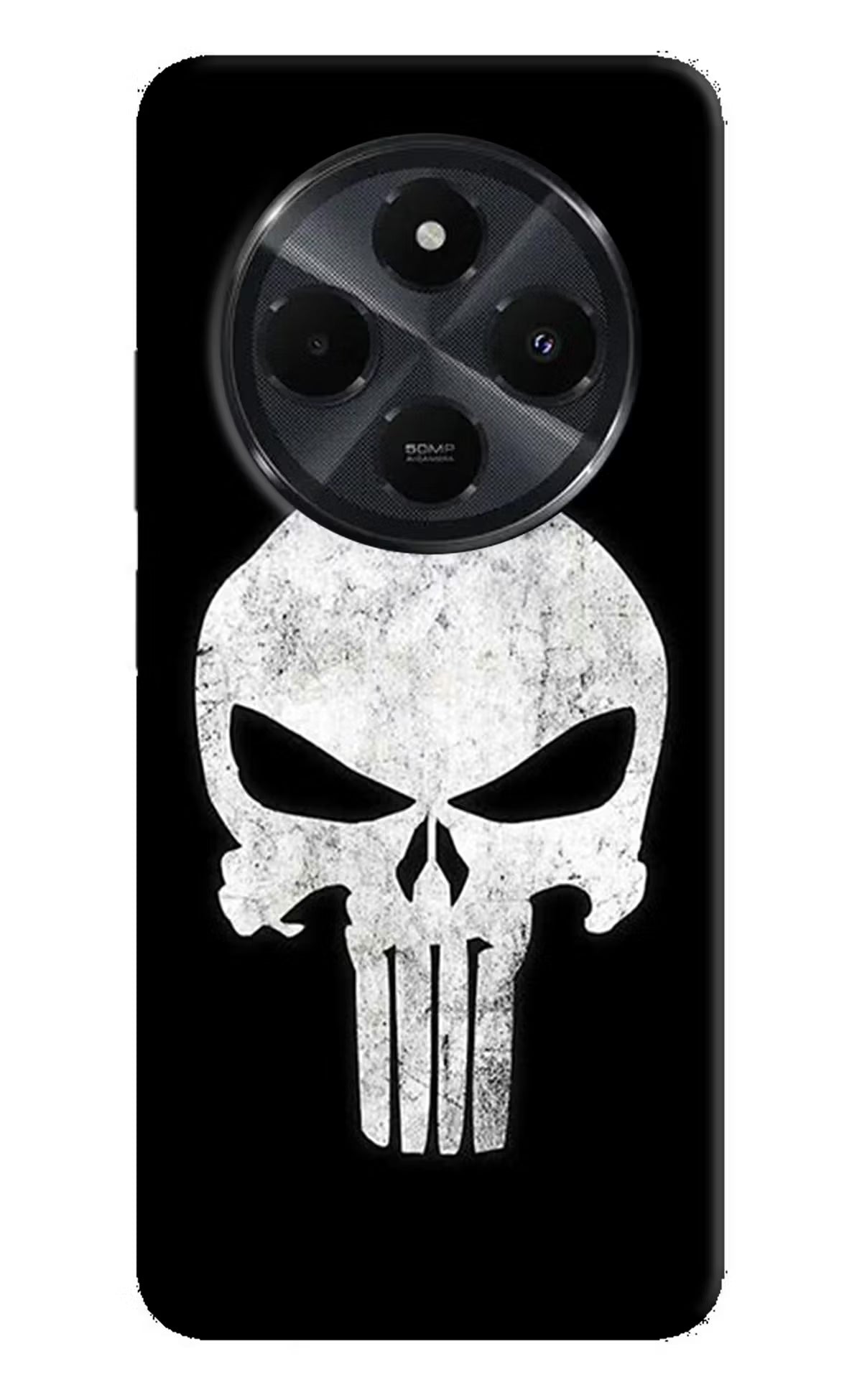 Punisher Skull Redmi 14C 5G Hard Case Back Cover by Casekaro
