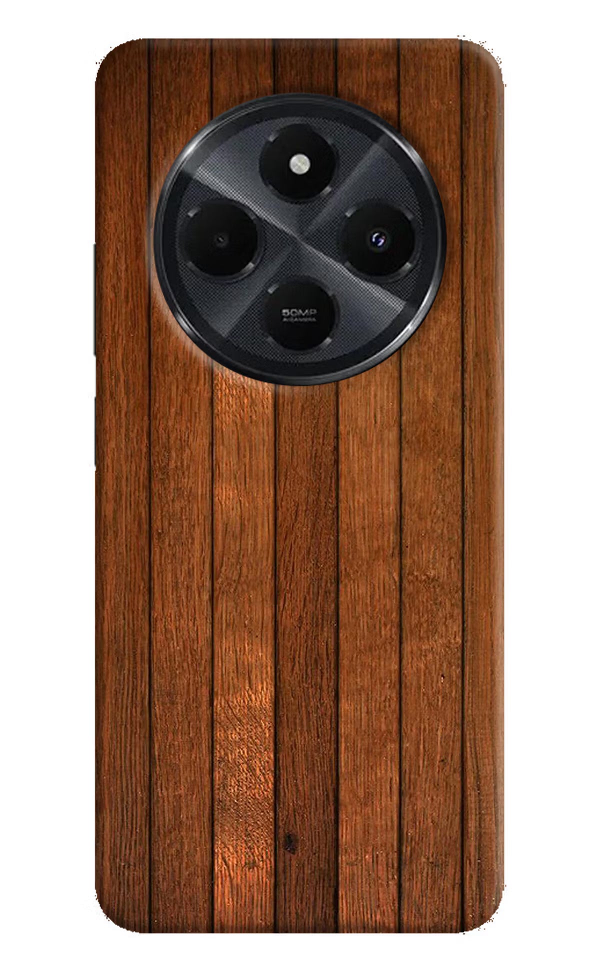 Wooden Artwork Bands Redmi 14C 5G Hard Case Back Cover by Casekaro