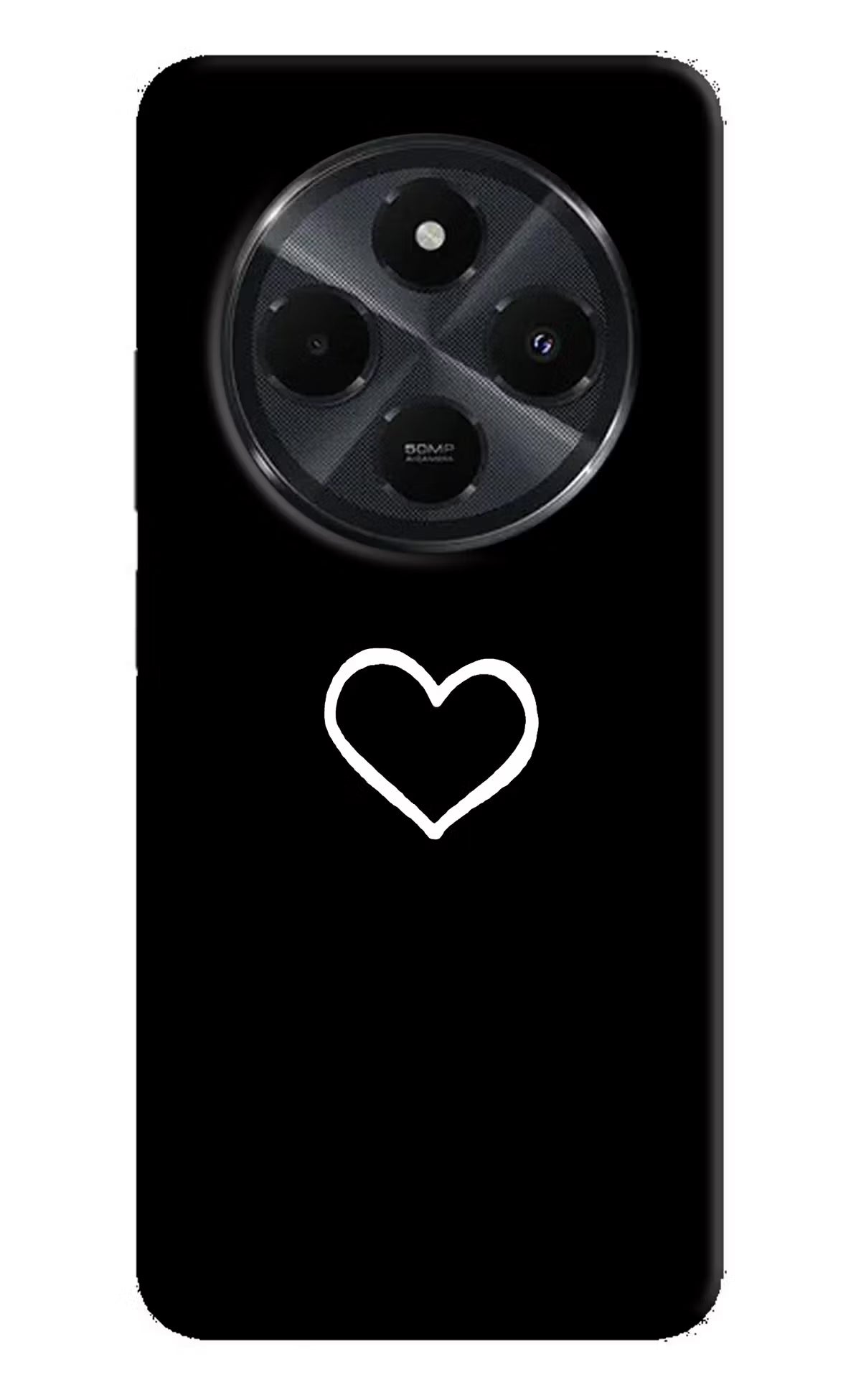 Heart Redmi 14C 5G Hard Case Back Cover by Casekaro