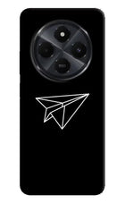Paper Plane White Redmi 14C 5G Hard Case Back Cover by Casekaro
