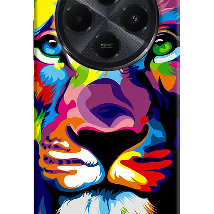 Lion Redmi 14C 5G Hard Case Back Cover by Casekaro