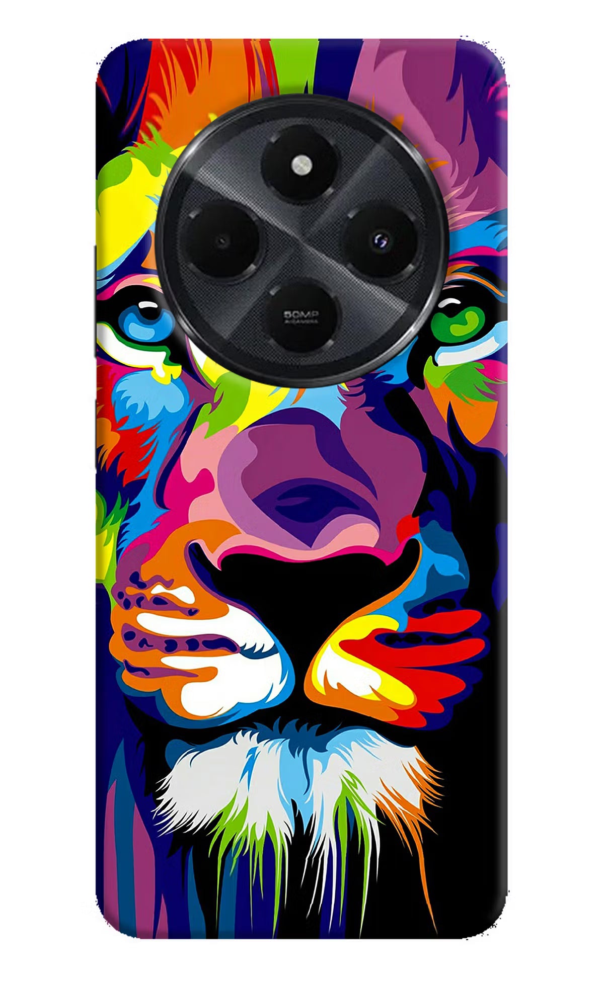 Lion Redmi 14C 5G Hard Case Back Cover by Casekaro