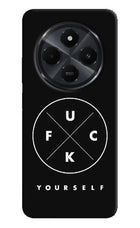 Go Fuck Yourself Redmi 14C 5G Hard Case Back Cover by Casekaro