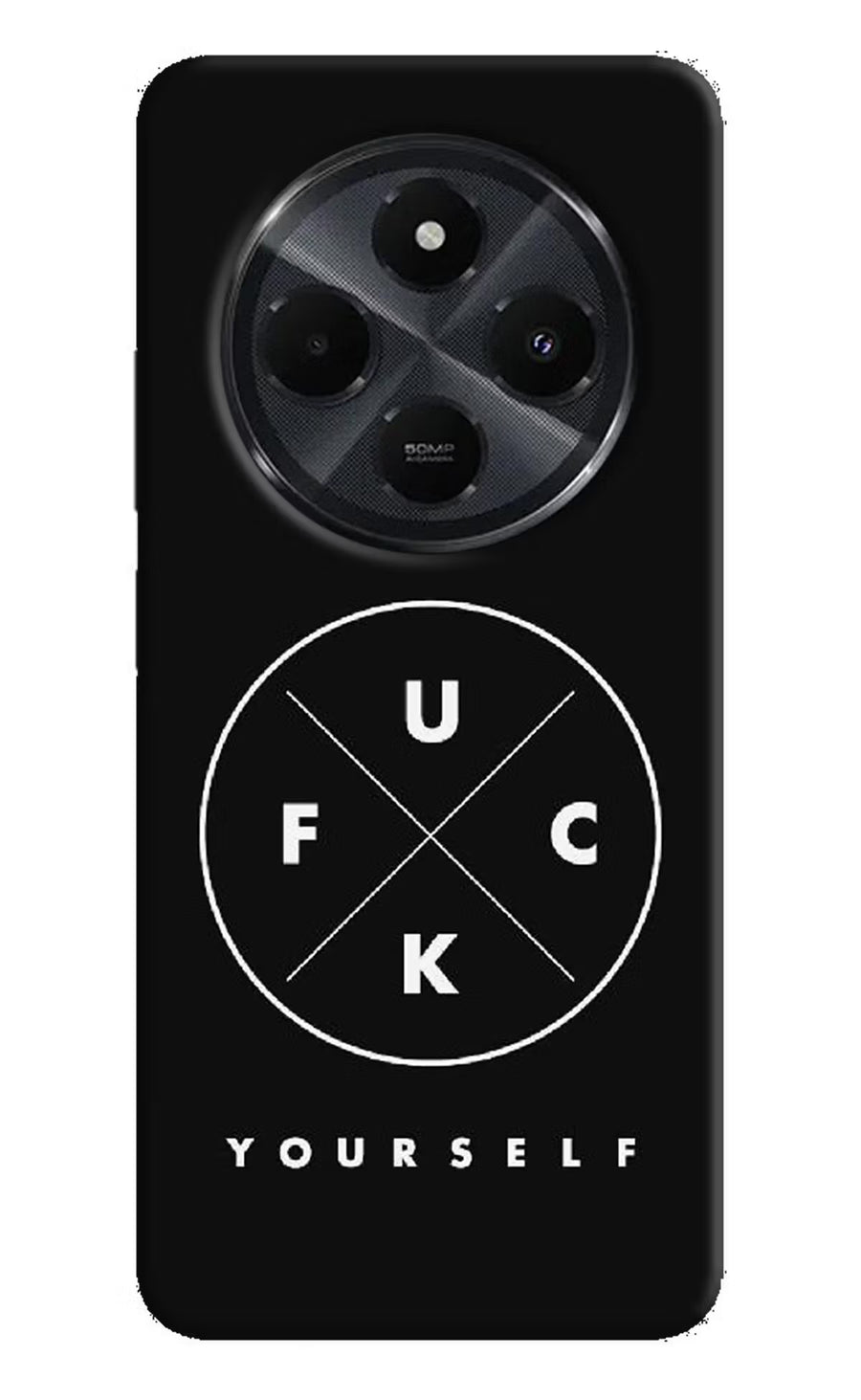 Go Fuck Yourself Redmi 14C 5G Back Cover, Hard case
