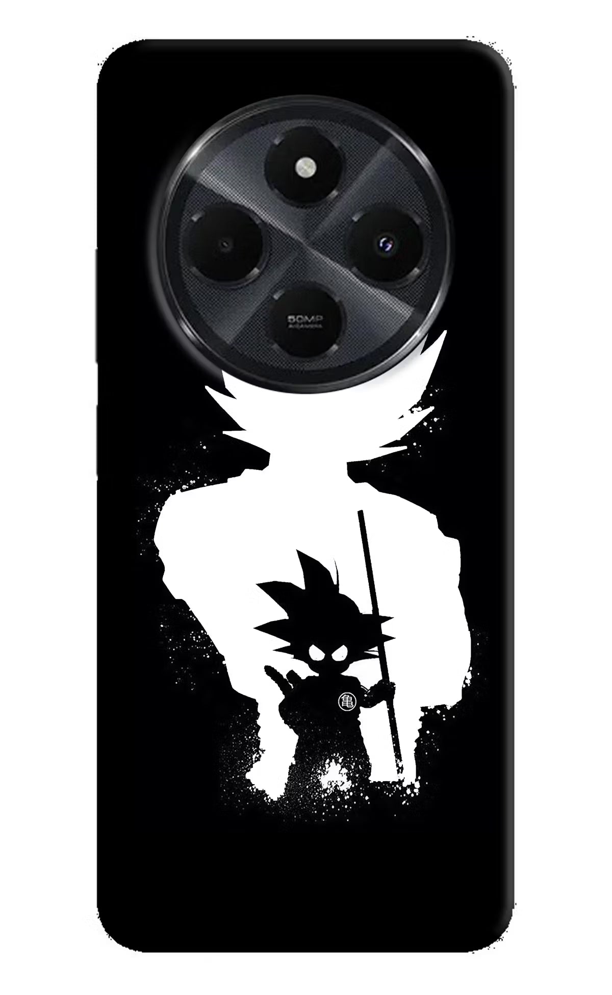 Goku Shadow Redmi 14C 5G Hard Case Back Cover by Casekaro