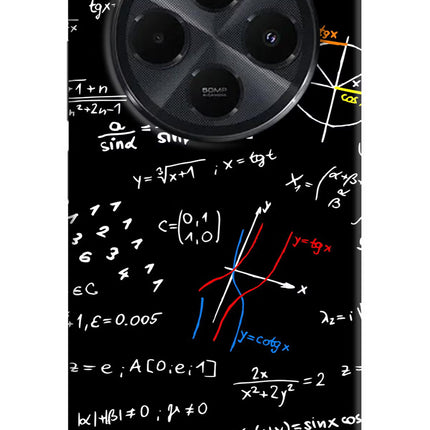 Mathematics Formula Redmi 14C 5G Hard Case Back Cover by Casekaro