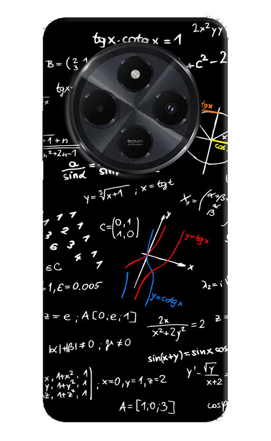 Mathematics Formula Redmi 14C 5G Hard Case Back Cover by Casekaro