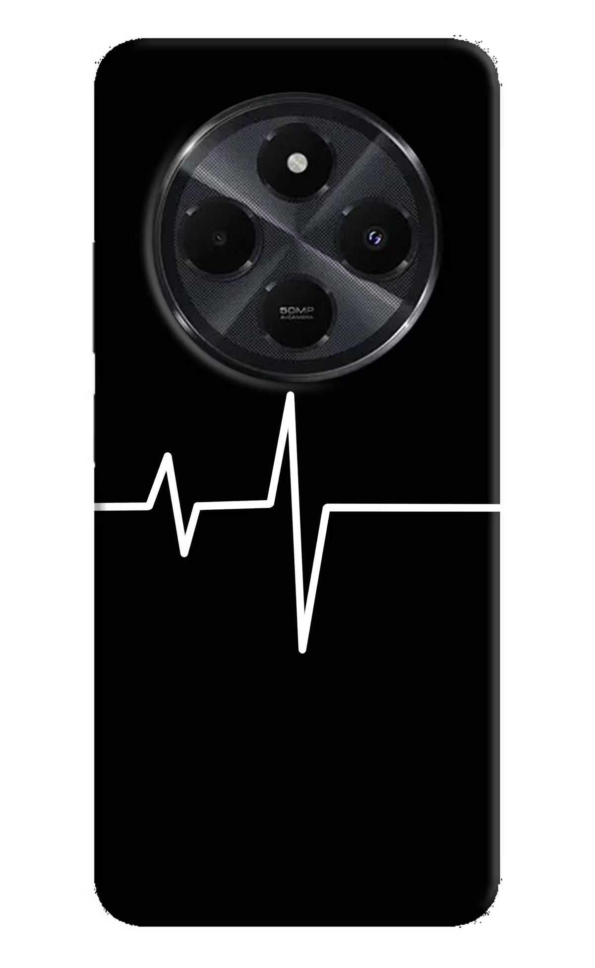 Heart Beats Redmi 14C 5G Hard Case Back Cover by Casekaro