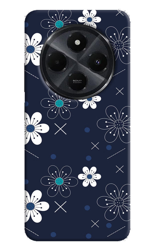 Flowers Redmi 14C 5G Hard Case Back Cover by Casekaro