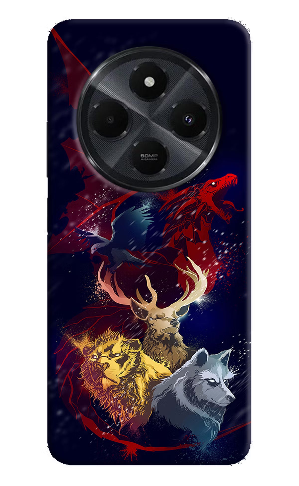 Game Of Thrones Redmi 14C 5G Hard Case Back Cover by Casekaro