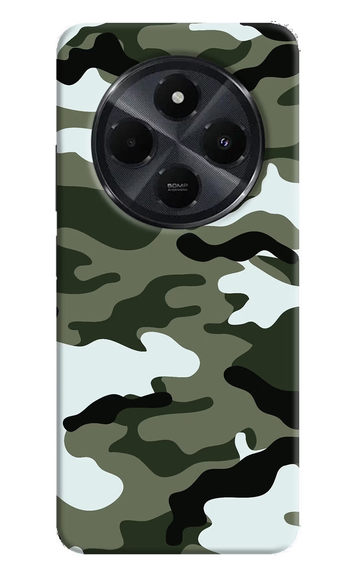 Camouflage Redmi 14C 5G Hard Case Back Cover by Casekaro