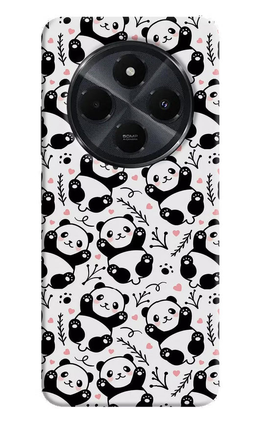 Cute Panda Redmi 14C 5G Hard Case Back Cover by Casekaro