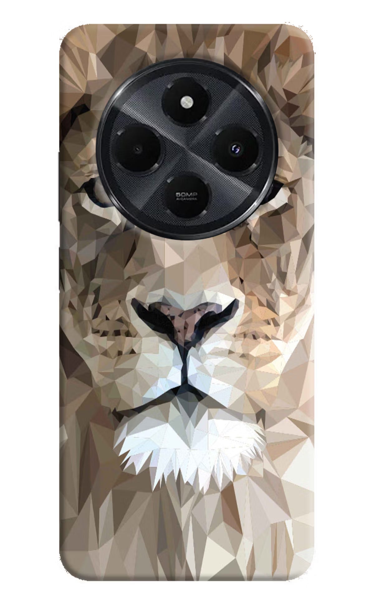 Lion Art Redmi 14C 5G Hard Case Back Cover by Casekaro