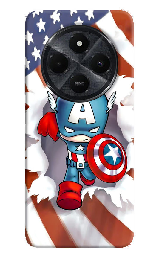 Captain America Redmi 14C 5G Hard Case Back Cover by Casekaro