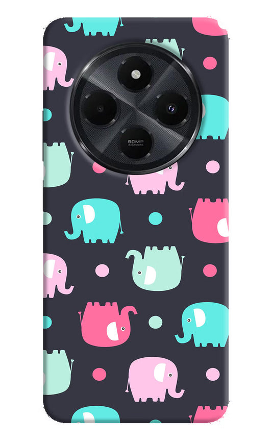 Elephants Redmi 14C 5G Hard Case Back Cover by Casekaro
