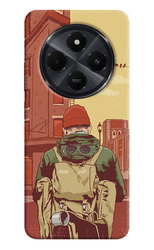 Adventurous Redmi 14C 5G Hard Case Back Cover by Casekaro