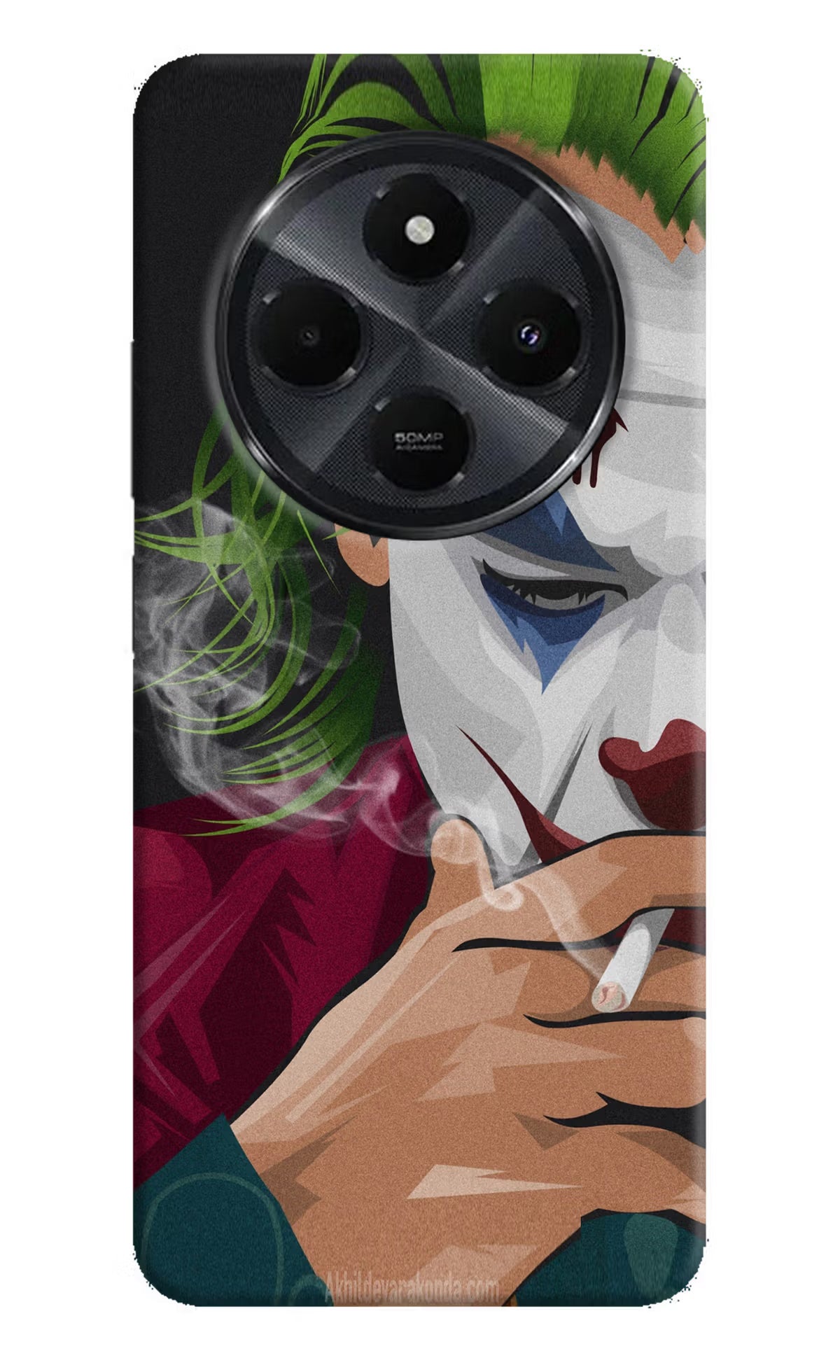 Joker Smoking Redmi 14C 5G Hard Case Back Cover by Casekaro